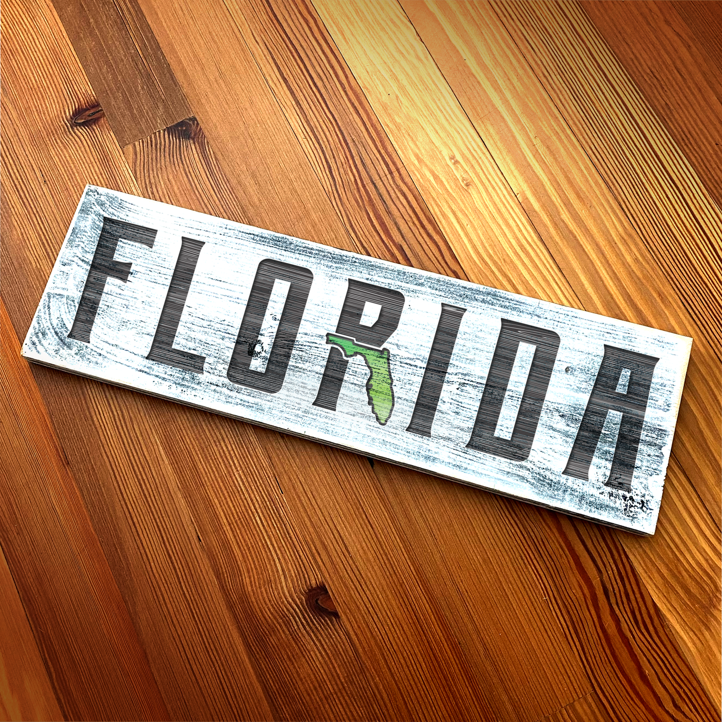 Florida - Handcrafted Artisan Wood Sign