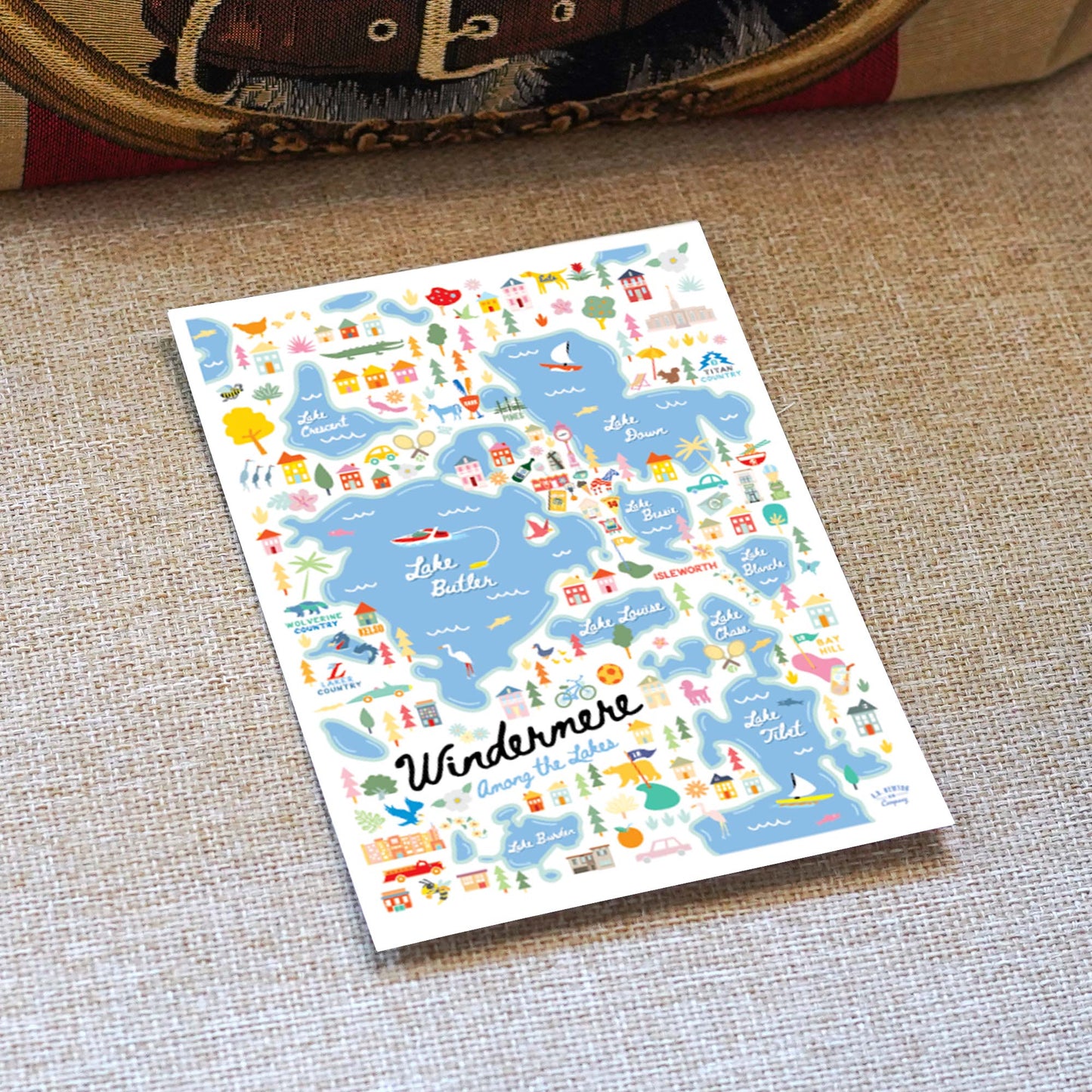 Windermere FL 5x7 City Series Postcard