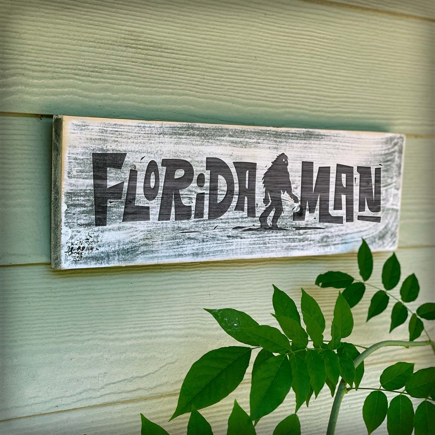 Florida Man - Handcrafted Artisan Wood Sign