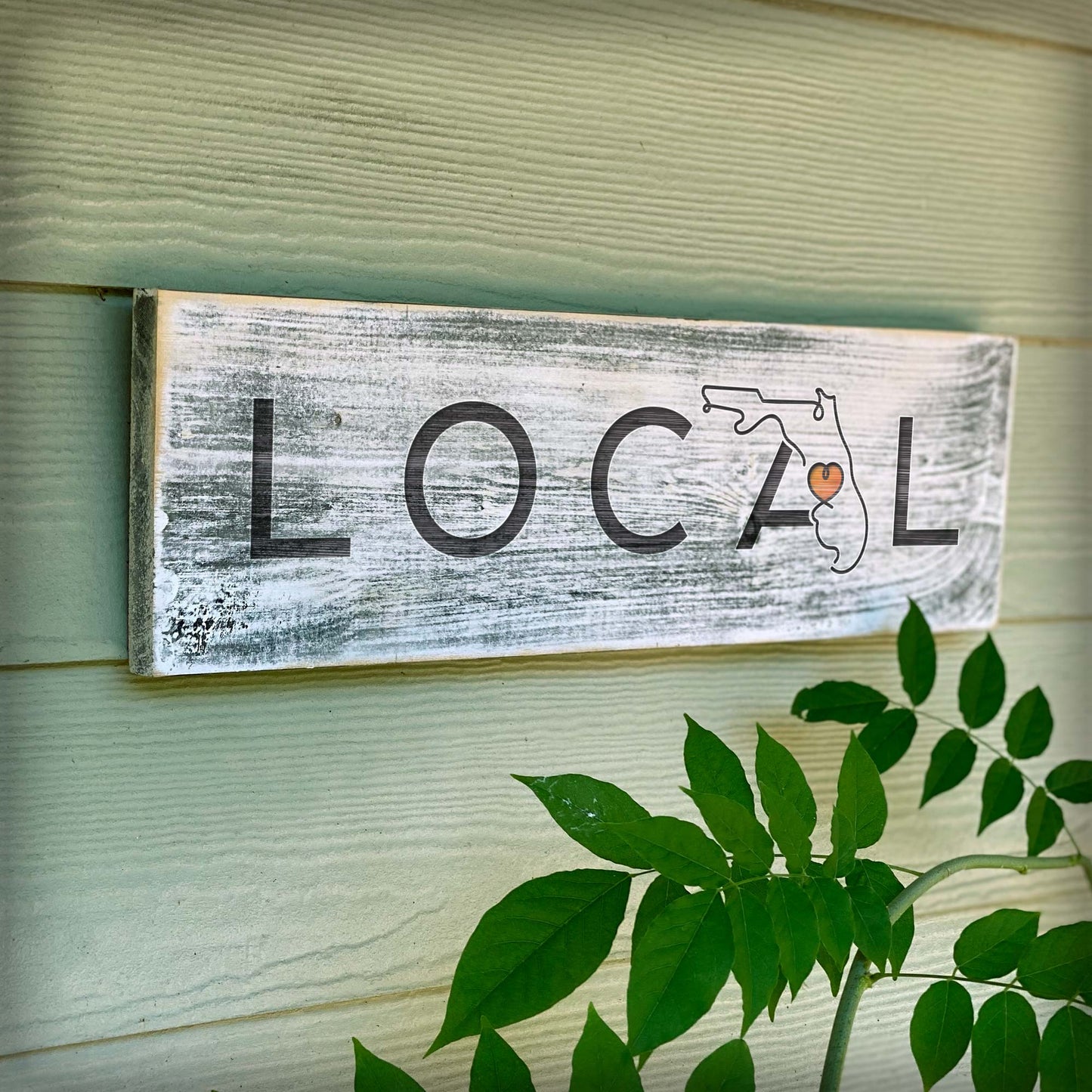 Florida Local - Handcrafted Artisan Wood Sign - A. B. Newton and Company