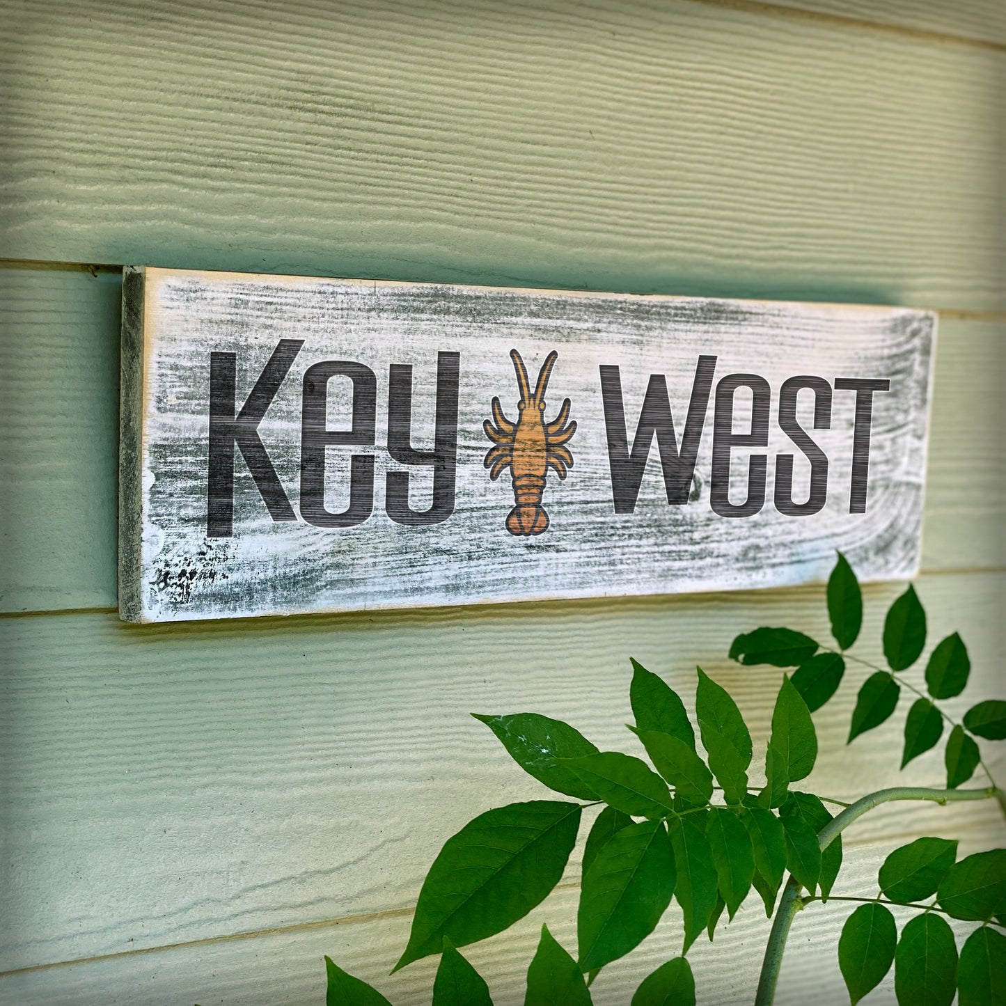 Key West FL - Handcrafted Artisan Wood Sign
