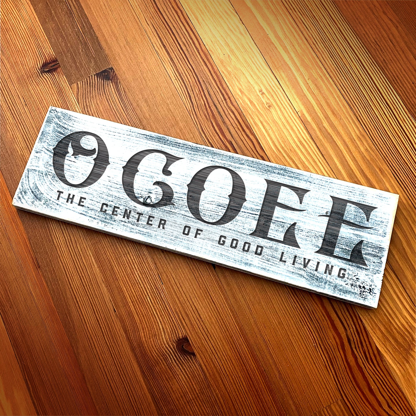 Ocoee FL - Handcrafted Artisan Wood Sign
