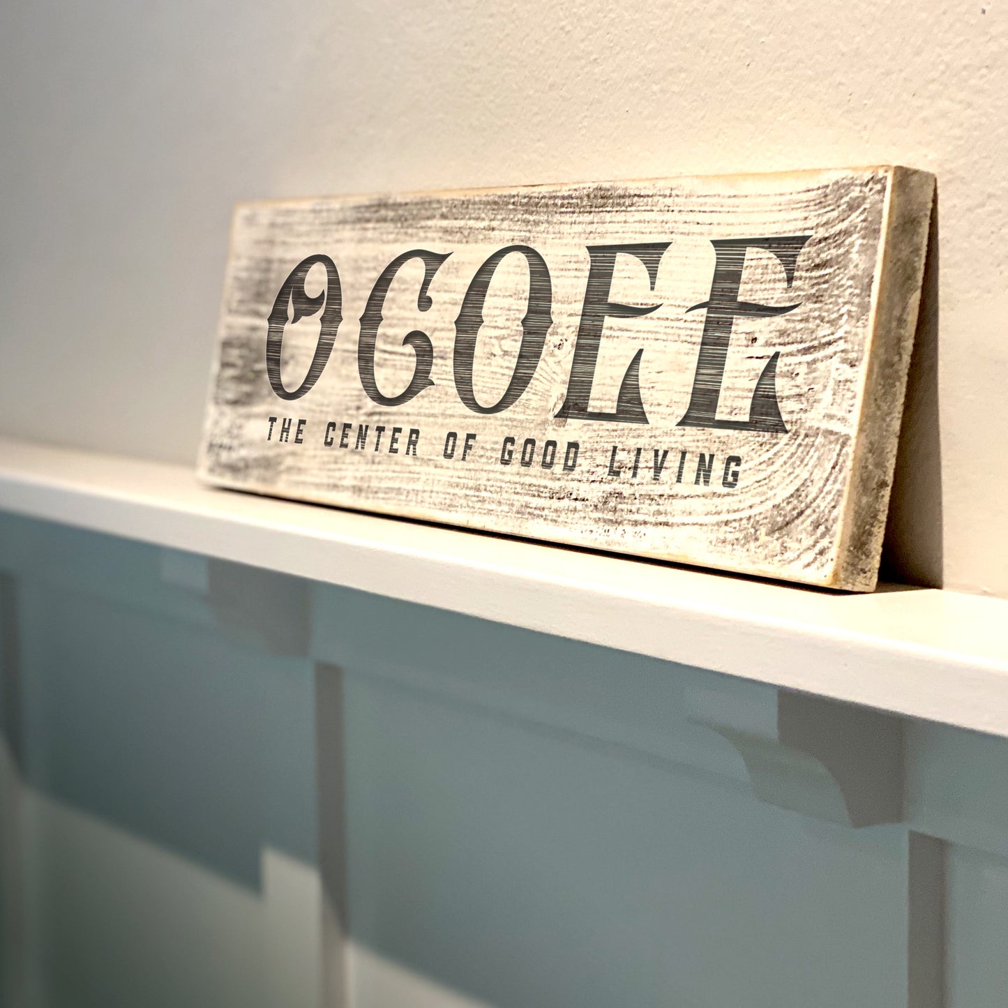 Ocoee FL - Handcrafted Artisan Wood Sign