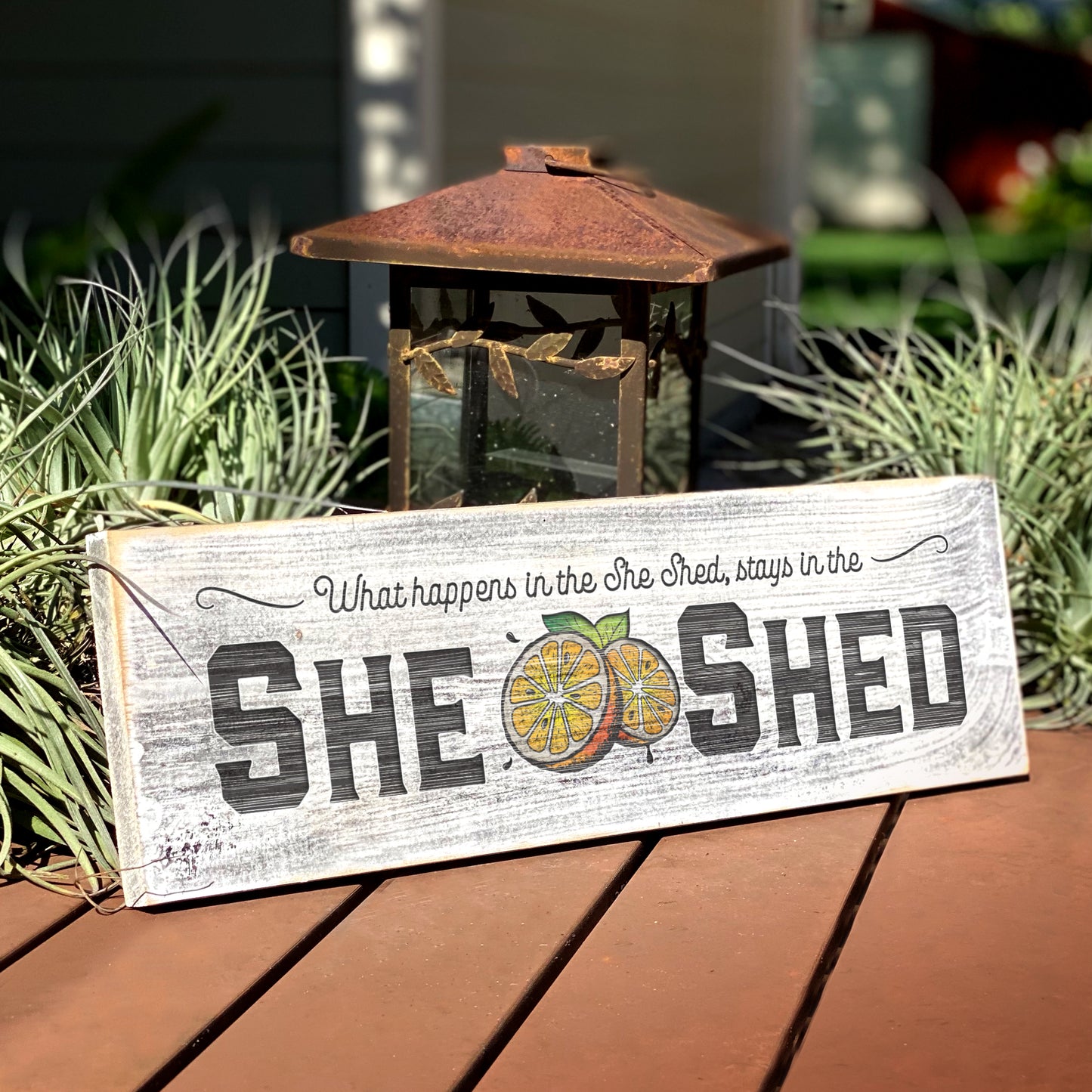 She Shed - Handcrafted Artisan Wood Sign