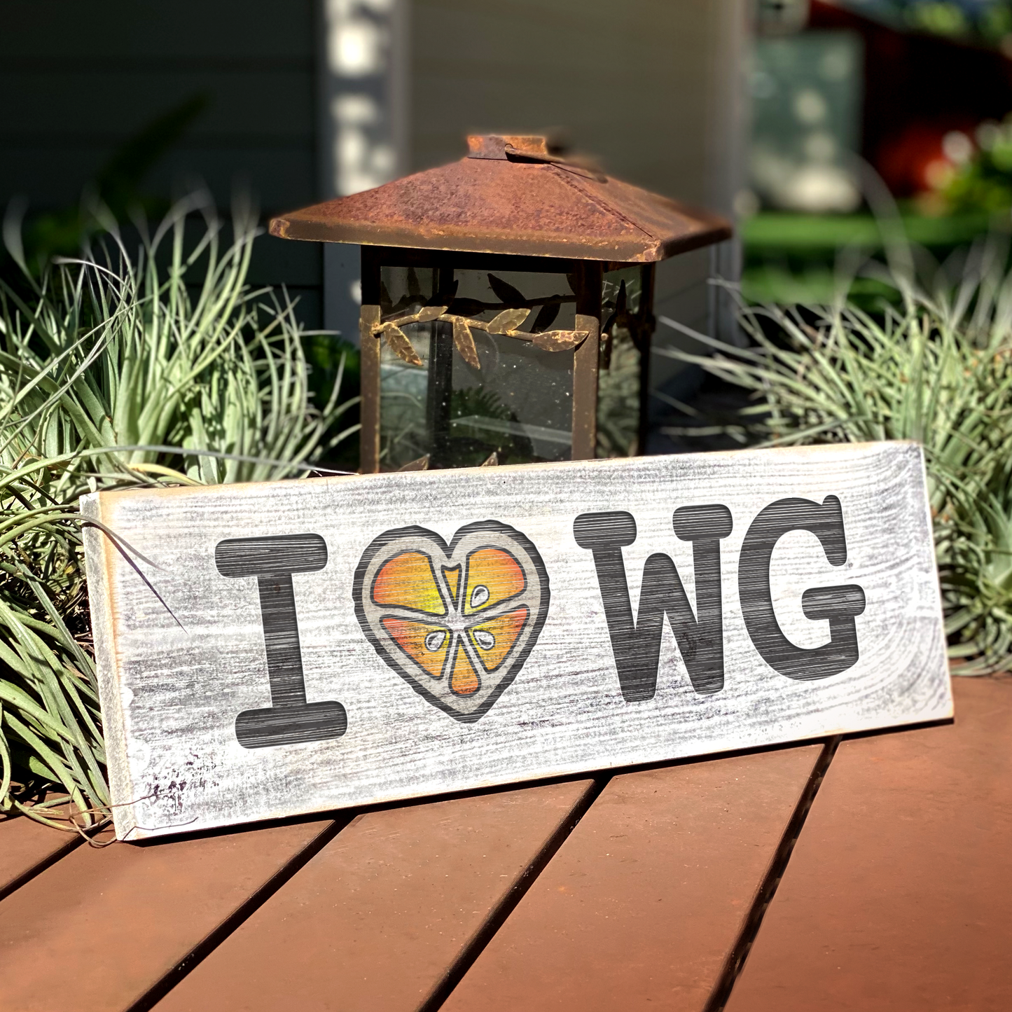I Heart Winter Garden - Handcrafted Artisan Wood Sign