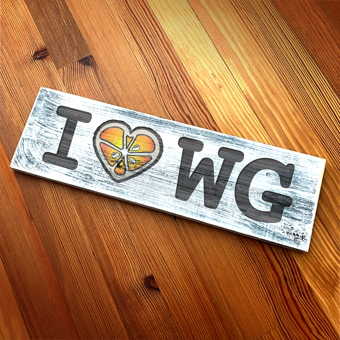 I Heart Winter Garden - Handcrafted Artisan Wood Sign