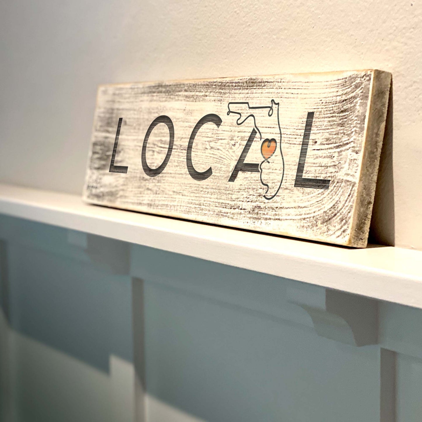 Florida Local - Handcrafted Artisan Wood Sign - A. B. Newton and Company