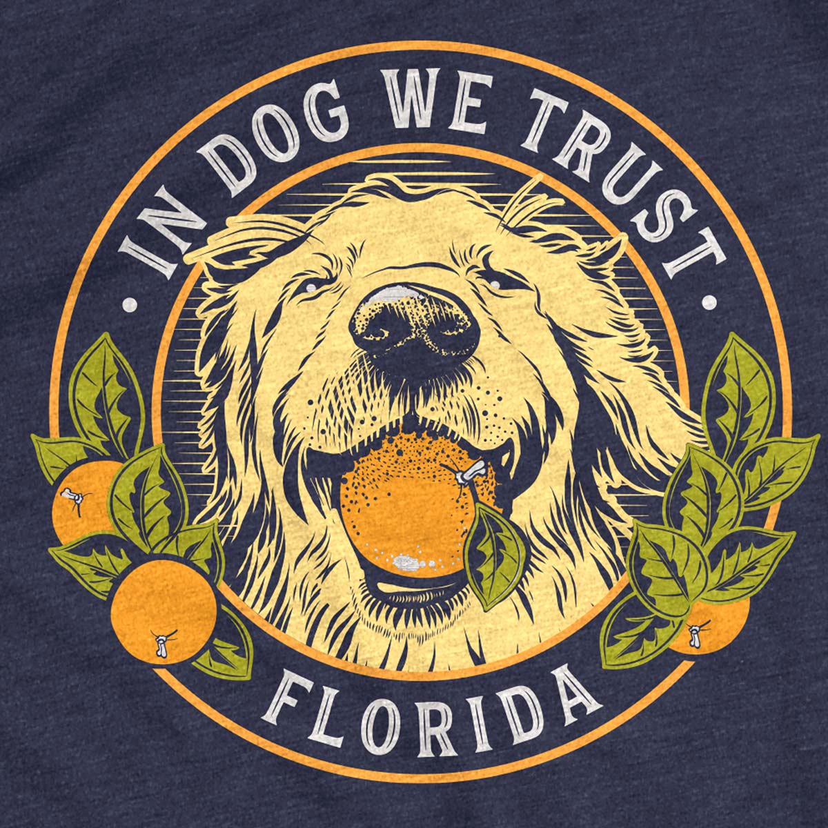 In Dog We Trust | Adorable Florida Dog T-Shirt - A. B. Newton and Company