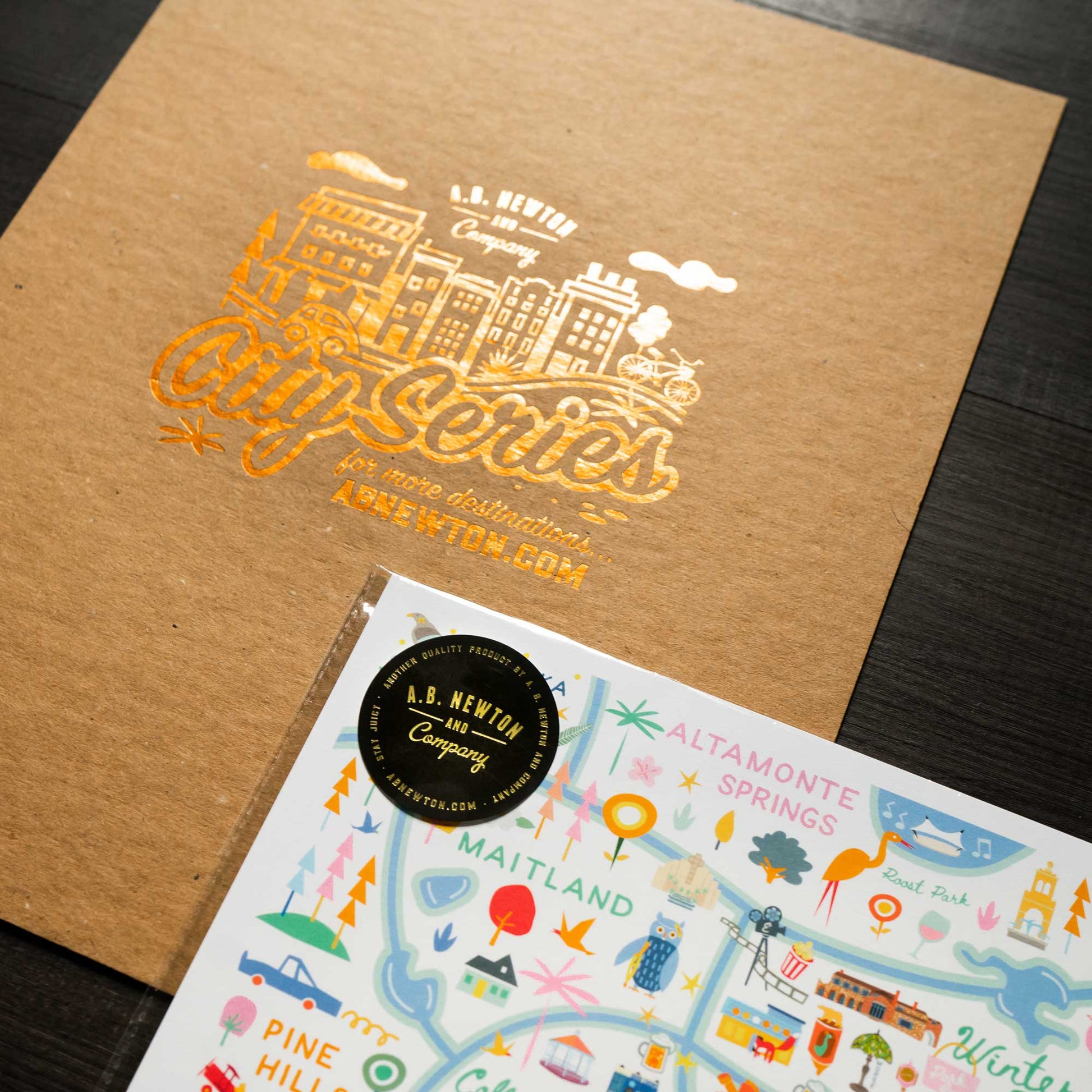 World of Tomorrow Print | Orlando Florida | Theme Park Series - A. B. Newton and Company