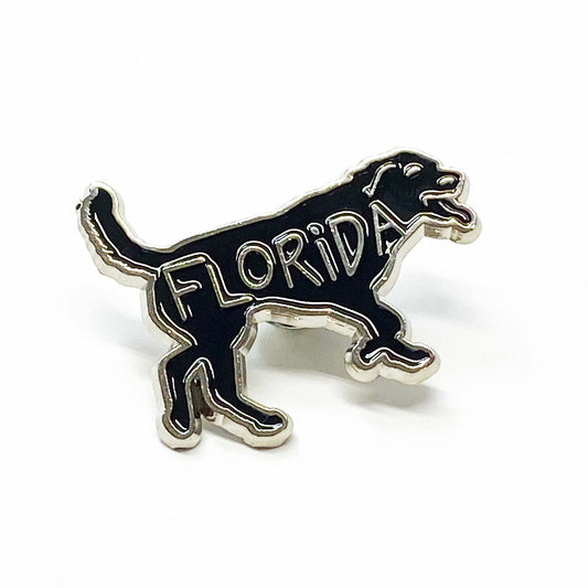 Florida Dog | Collectible Enamel Pins - A. B. Newton and Company