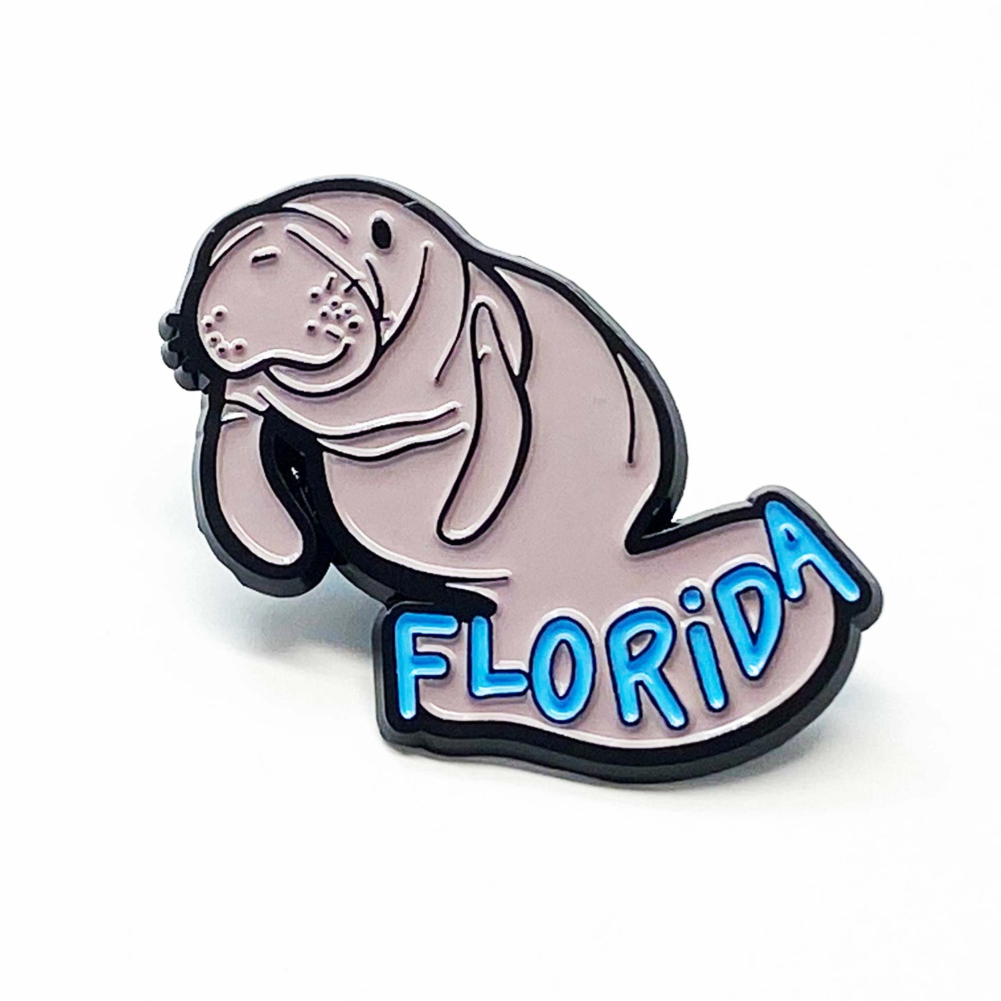 Florida Manatee | Collectible Enamel Pins - A. B. Newton and Company