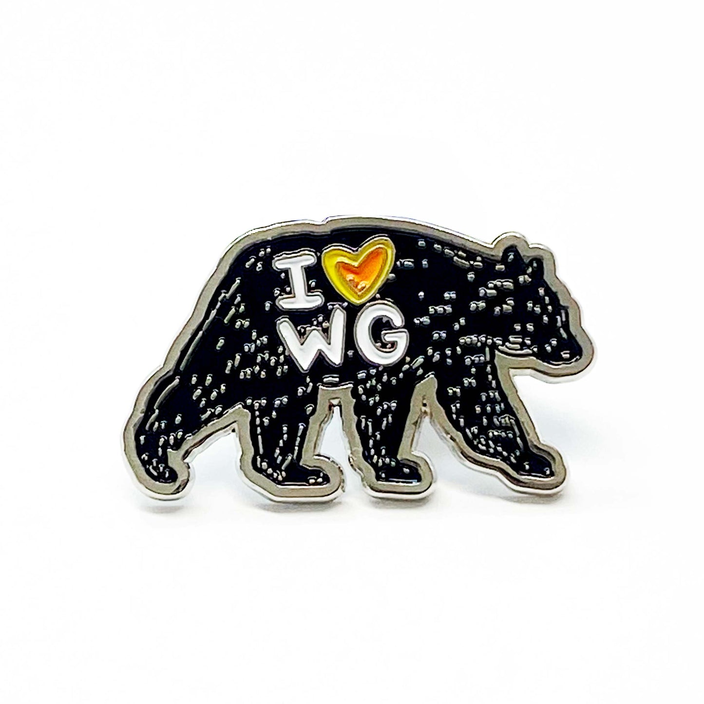 I Love Winter Garden Bear | Collectible Enamel Pins - A. B. Newton and Company