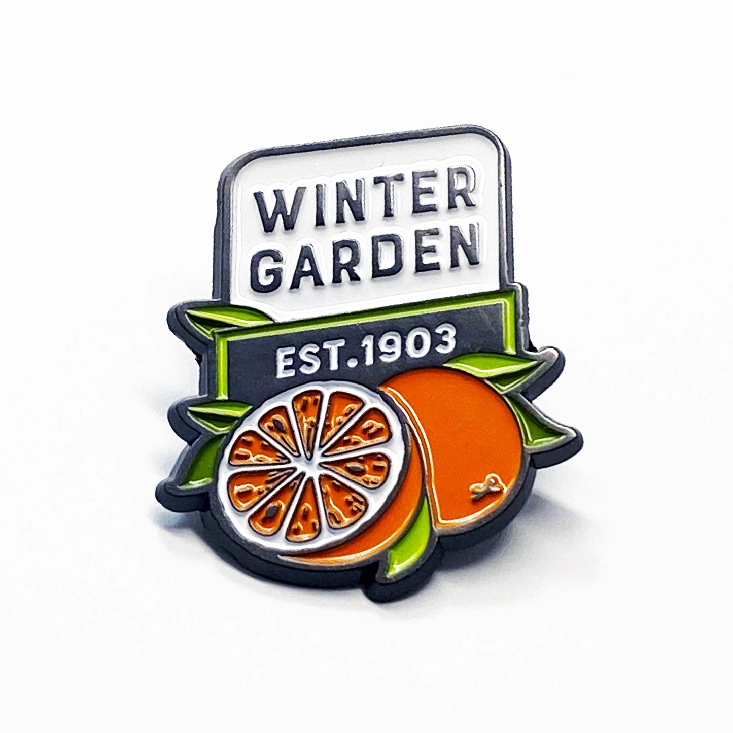 Winter Garden Florida Orange | Collectible Enamel Pins - A. B. Newton and Company
