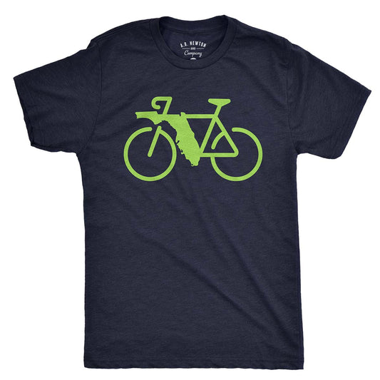 Florida Rides | Cycling T-Shirt - A. B. Newton and Company