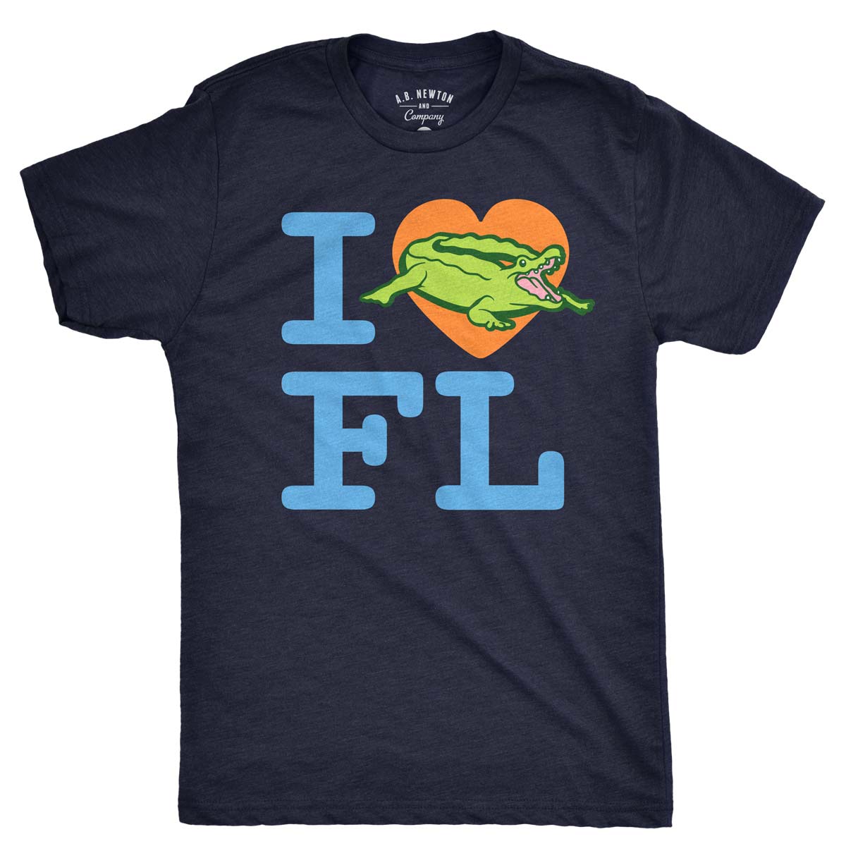 3142 – Florida Fishing T-Shirt – I Love Florida