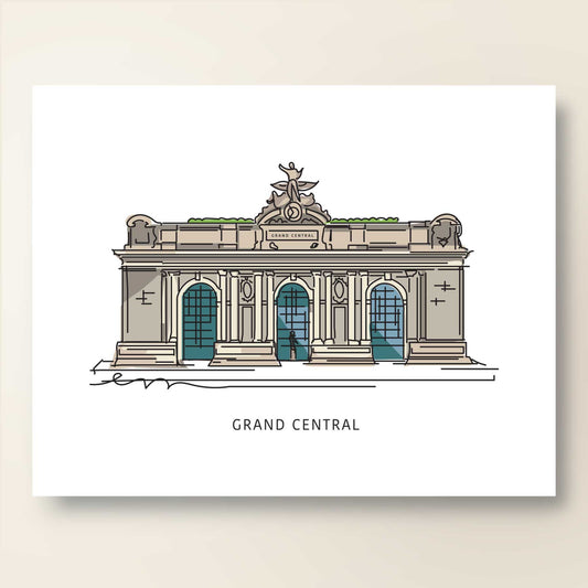 Grand Central Station | NYC Landmark Series - A. B. Newton and Company