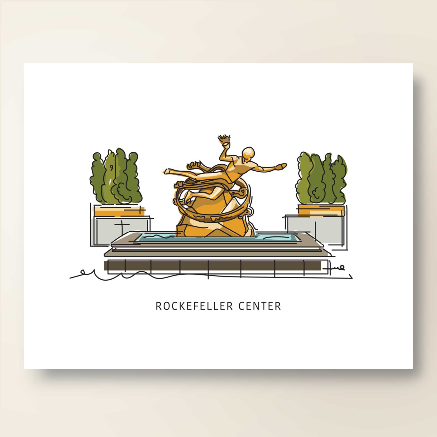 Rockefeller Center | NYC Landmark Series - A. B. Newton and Company