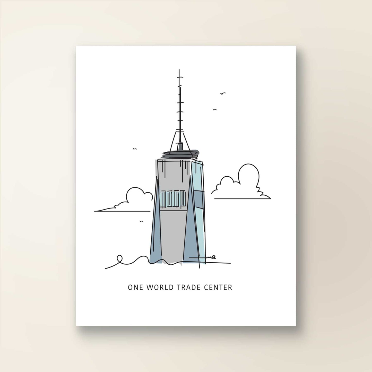 One World Trade Center | NYC Landmark Series - A. B. Newton and Company