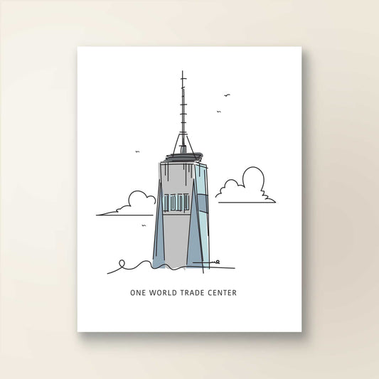 One World Trade Center | NYC Landmark Series - A. B. Newton and Company