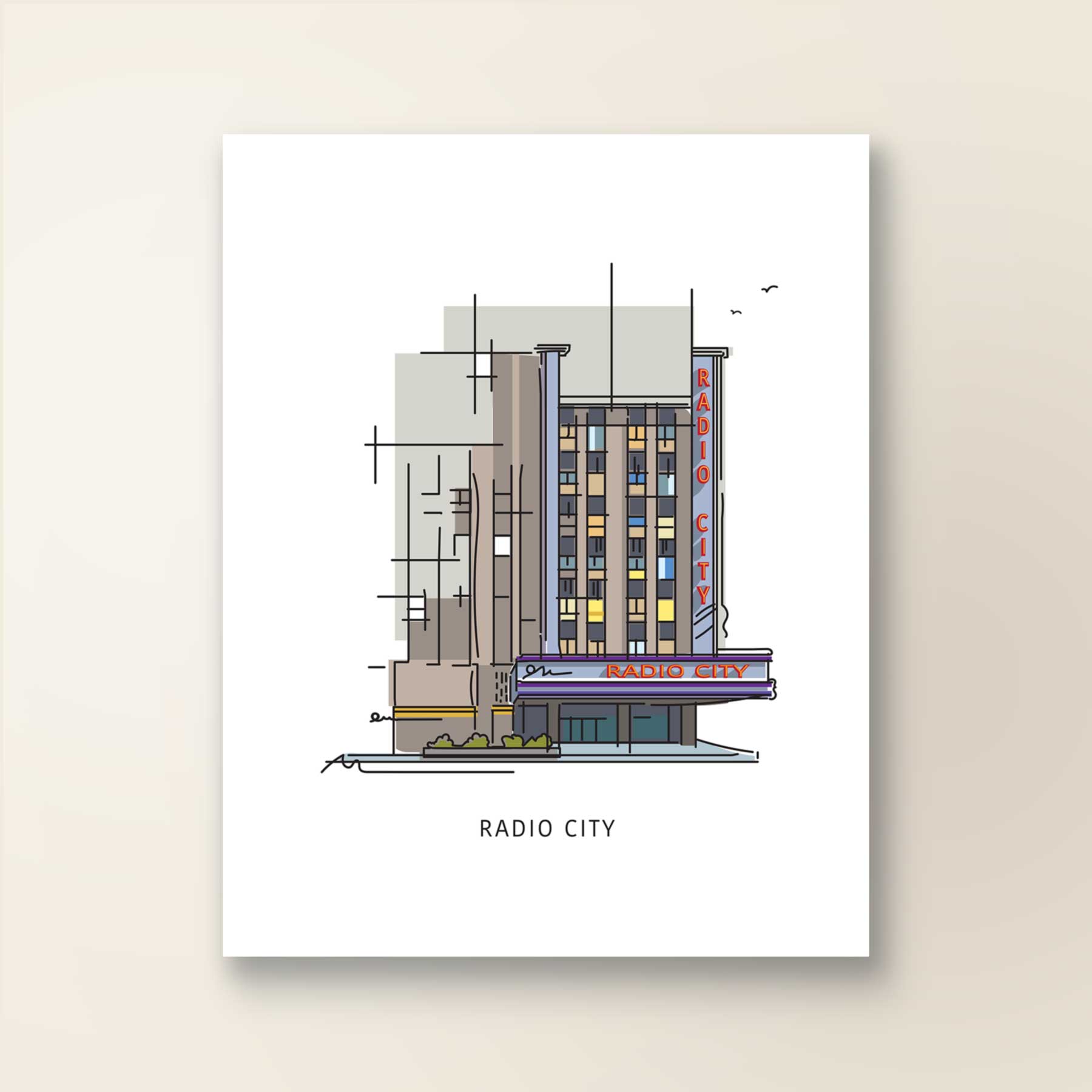Radio City | NYC Landmark Series - A. B. Newton and Company