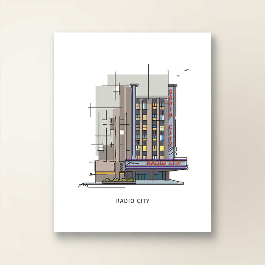 Radio City | NYC Landmark Series - A. B. Newton and Company