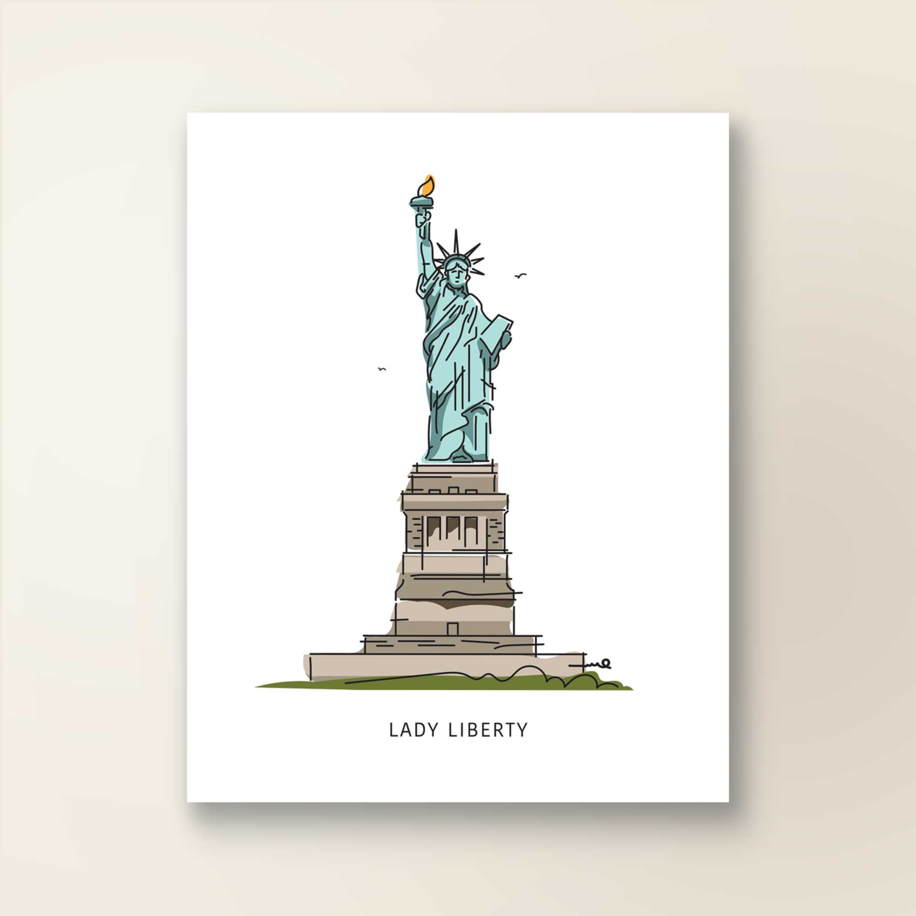 Statue of Liberty | NYC Landmark Series - A. B. Newton and Company
