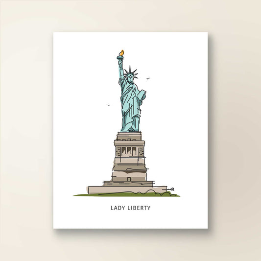 Statue of Liberty | NYC Landmark Series - A. B. Newton and Company