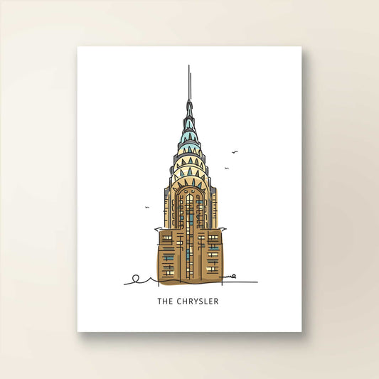 Chrysler Building | NYC Landmark Series - A. B. Newton and Company