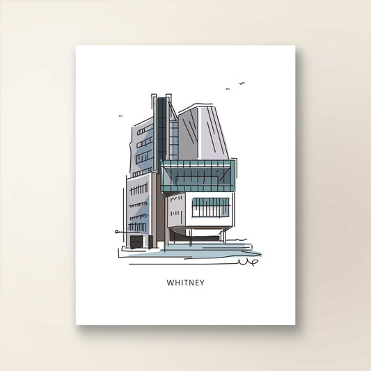 Whitney Museum | NYC Landmark Series - A. B. Newton and Company