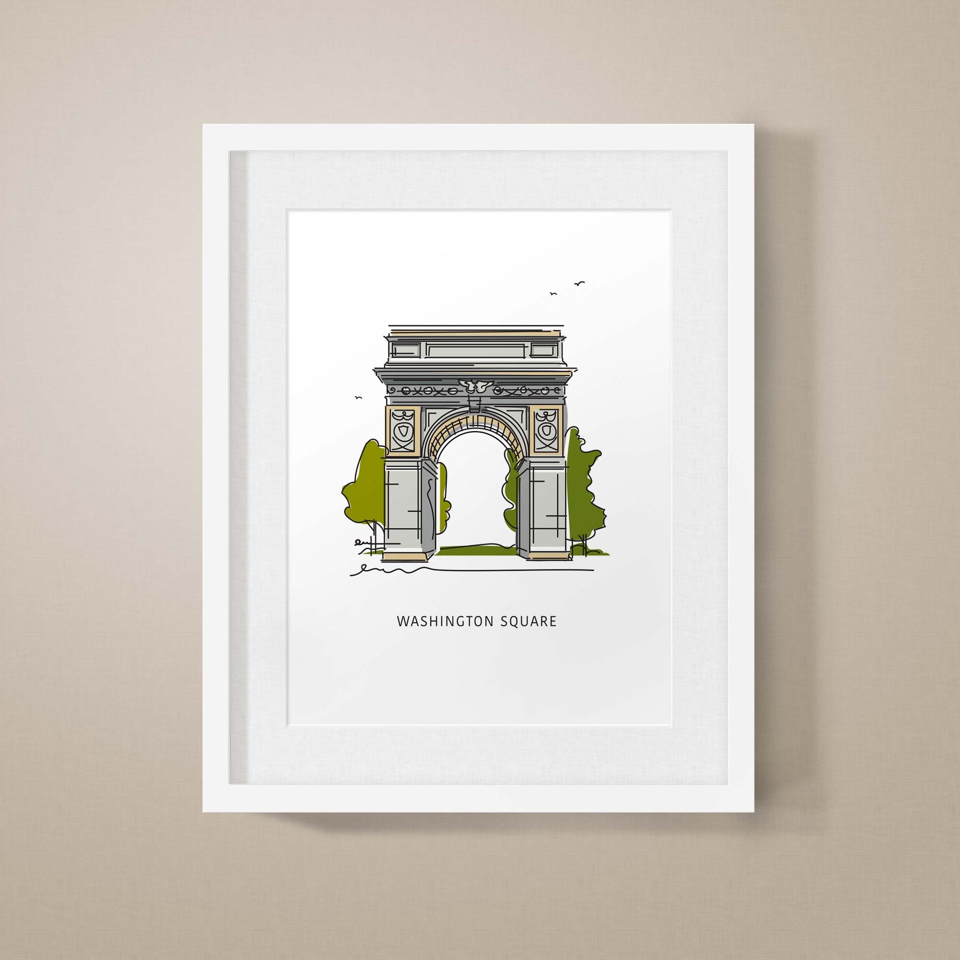 Washington Square | | NYC Landmark Series - A. B. Newton and Company