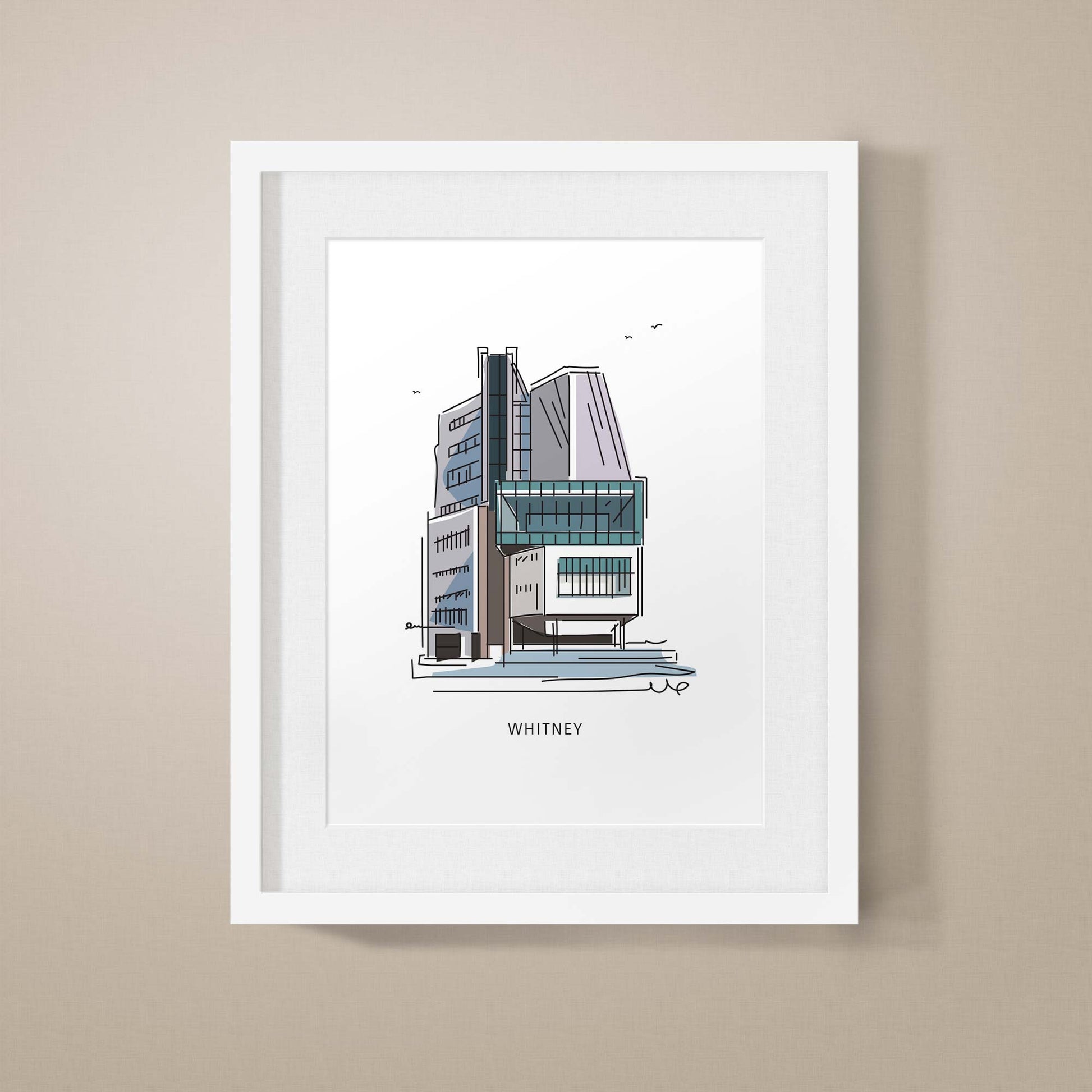 Whitney Museum | NYC Landmark Series - A. B. Newton and Company