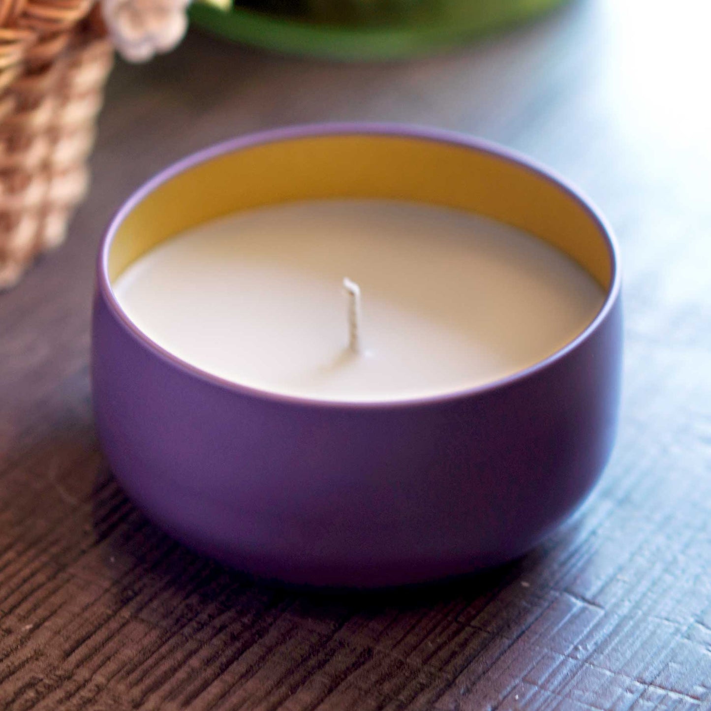 Spring Fever 5.5oz Soy Candle | Luxe Pastel Metal Tin Candle