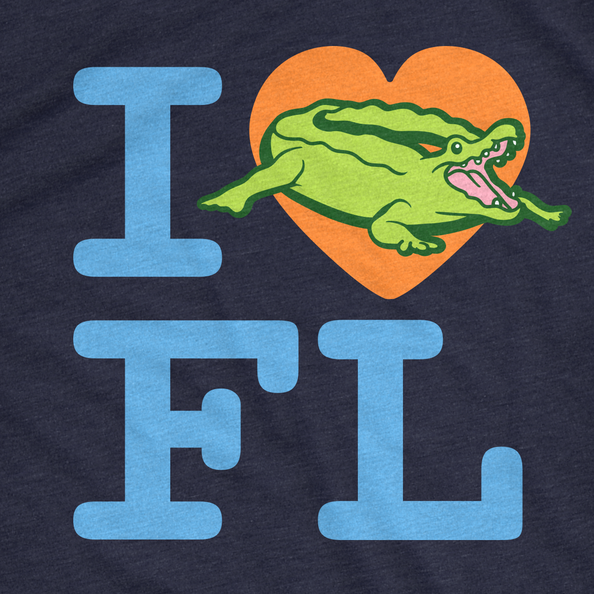 I Love Florida | Florida Gator T-Shirt