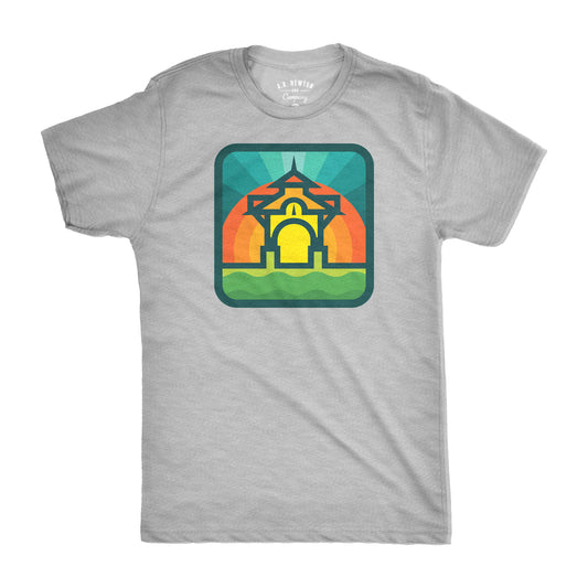 Sunset Clock Tower |  T-shirt - A. B. Newton and Company