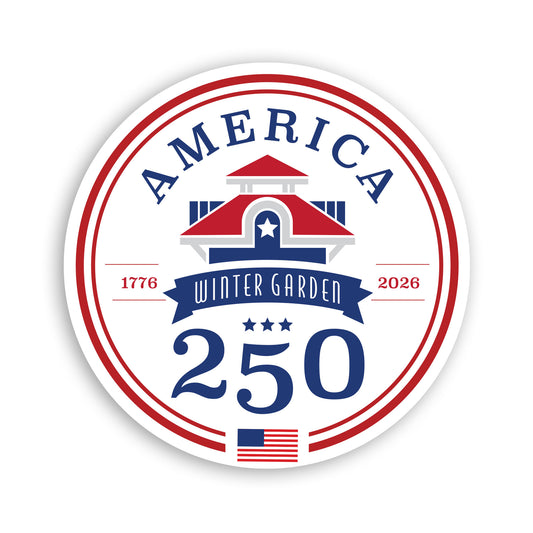 America 250th Inspired Sticker
