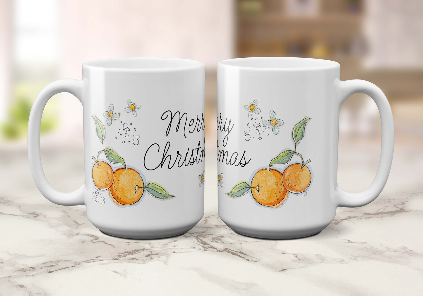 Merry Christmas | 15oz Holiday Coffee Mug