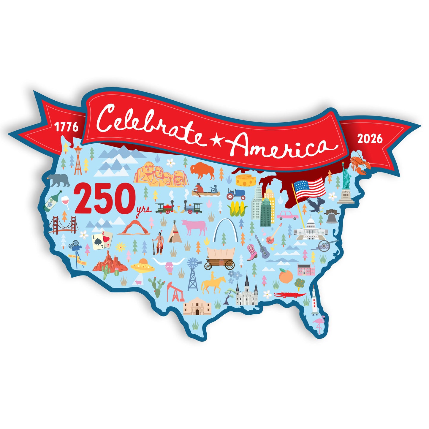 America's 250th Celebration | Limited Edition | Sticker