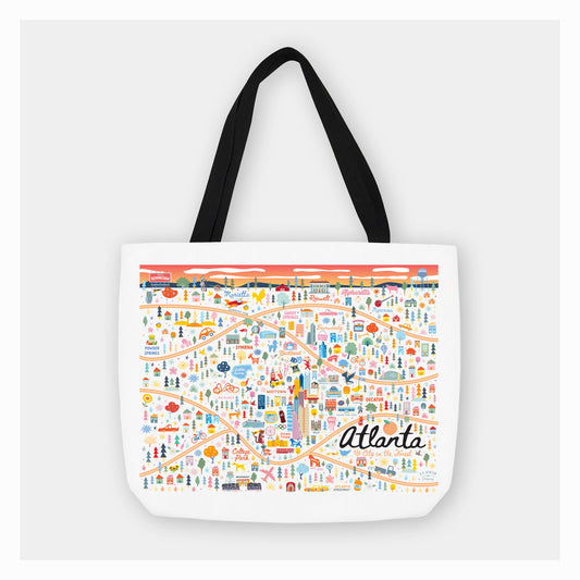 ATLANTA, GA | City Series | Tote Bag - A. B. Newton and Company