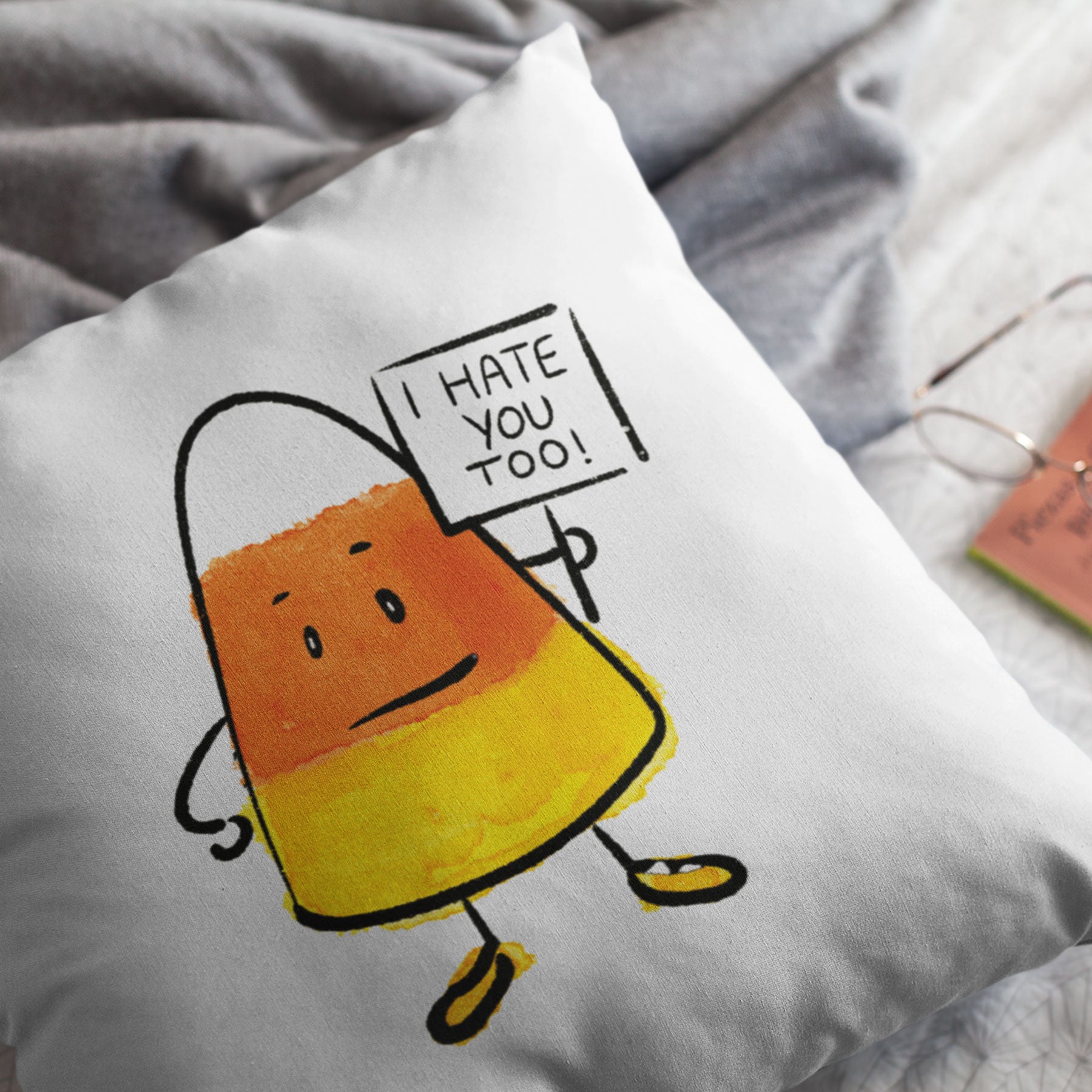 Candy Corn | Throw Pillow - A. B. Newton and Company
