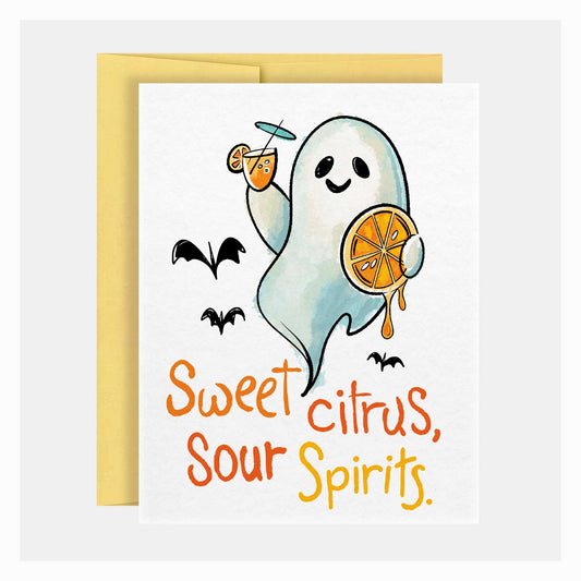 Citrus & Spirits | Halloween Greeting Card