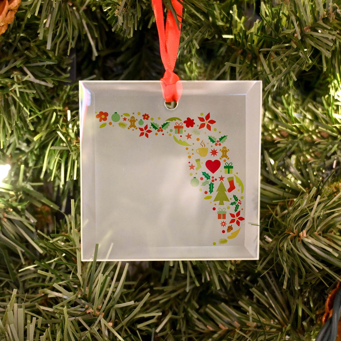 Florida Cheer | Glass Holiday Ornament - A. B. Newton and Company