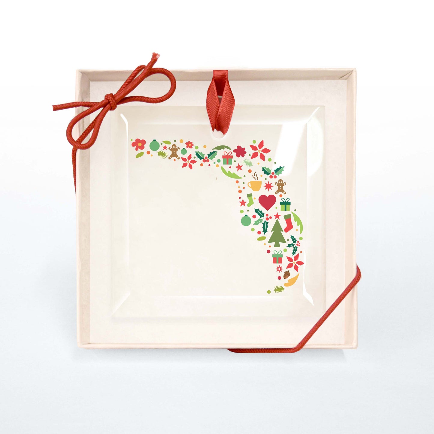 Florida Cheer | Glass Holiday Ornament - A. B. Newton and Company