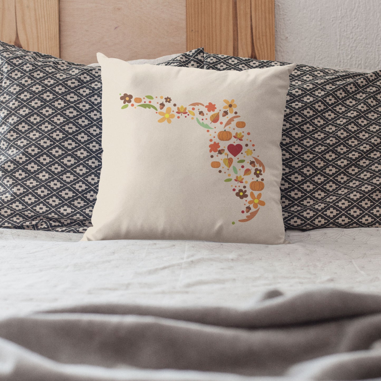 Florida Fall | Throw Pillow - A. B. Newton and Company