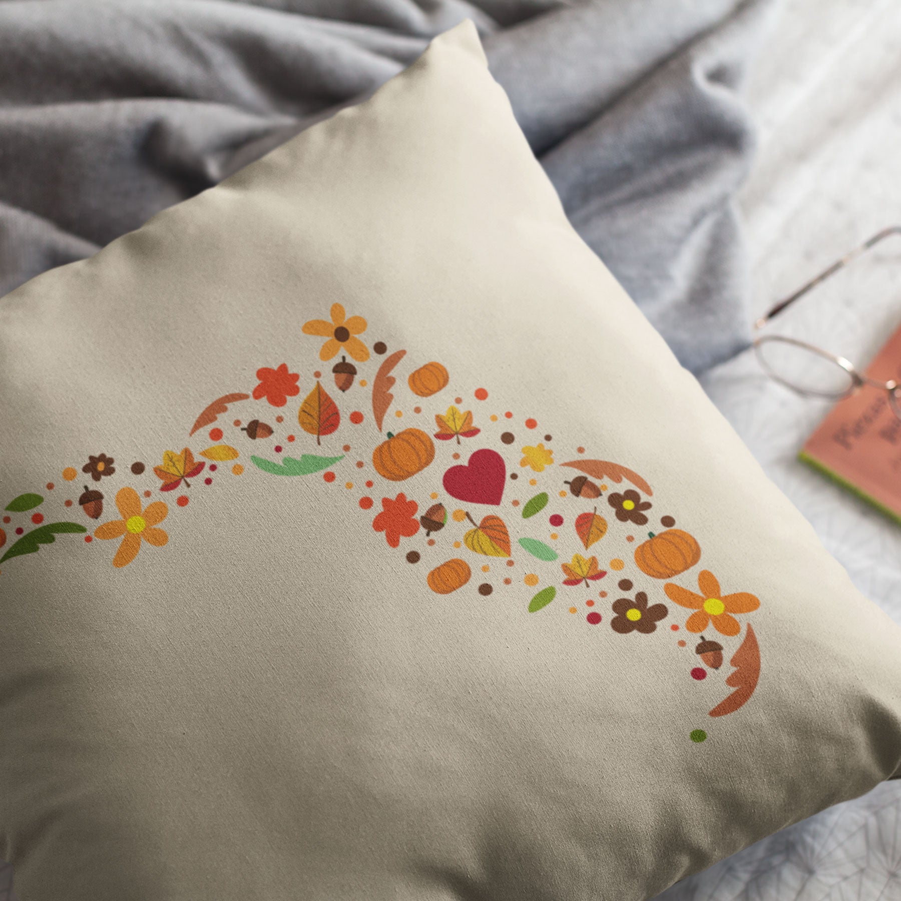 Florida Fall | Throw Pillow - A. B. Newton and Company