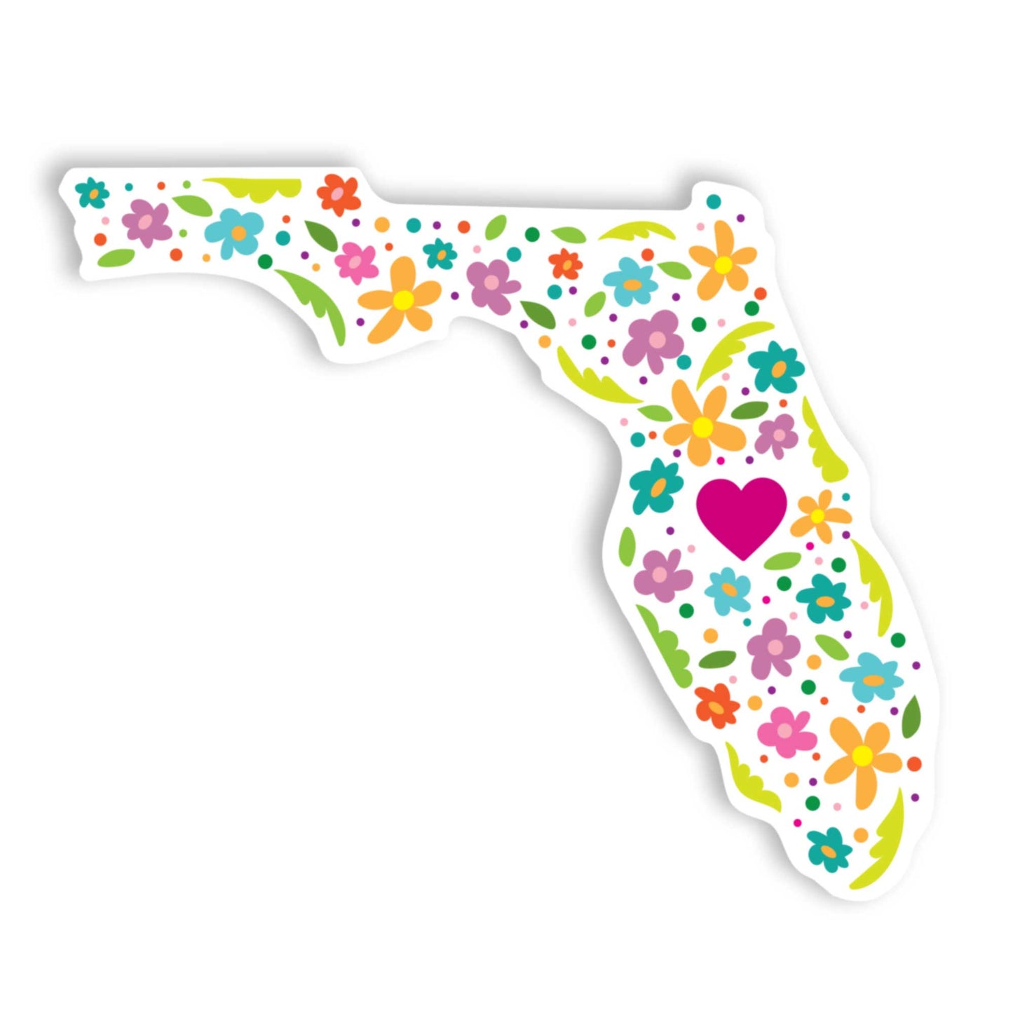 Florida Flowers | A Florida Inspired Sticker