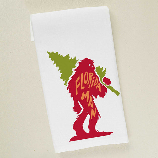 Florida Man | Holiday Tea Towel