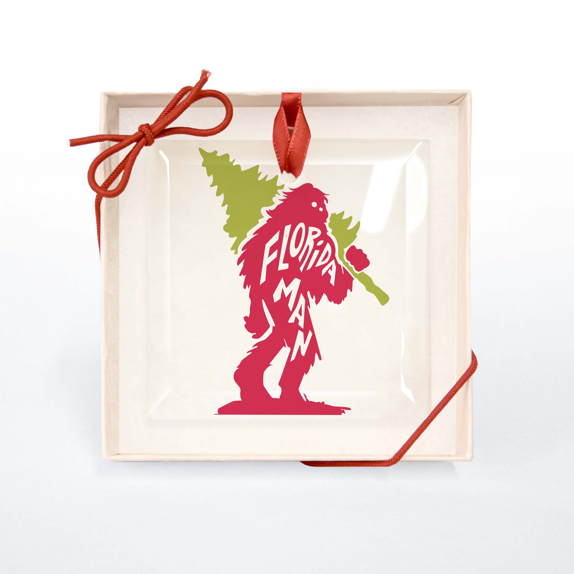 Florida Man | Glass Holiday Ornament - A. B. Newton and Company