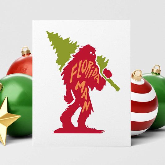 Florida Man | Christmas Cards - A. B. Newton and Company