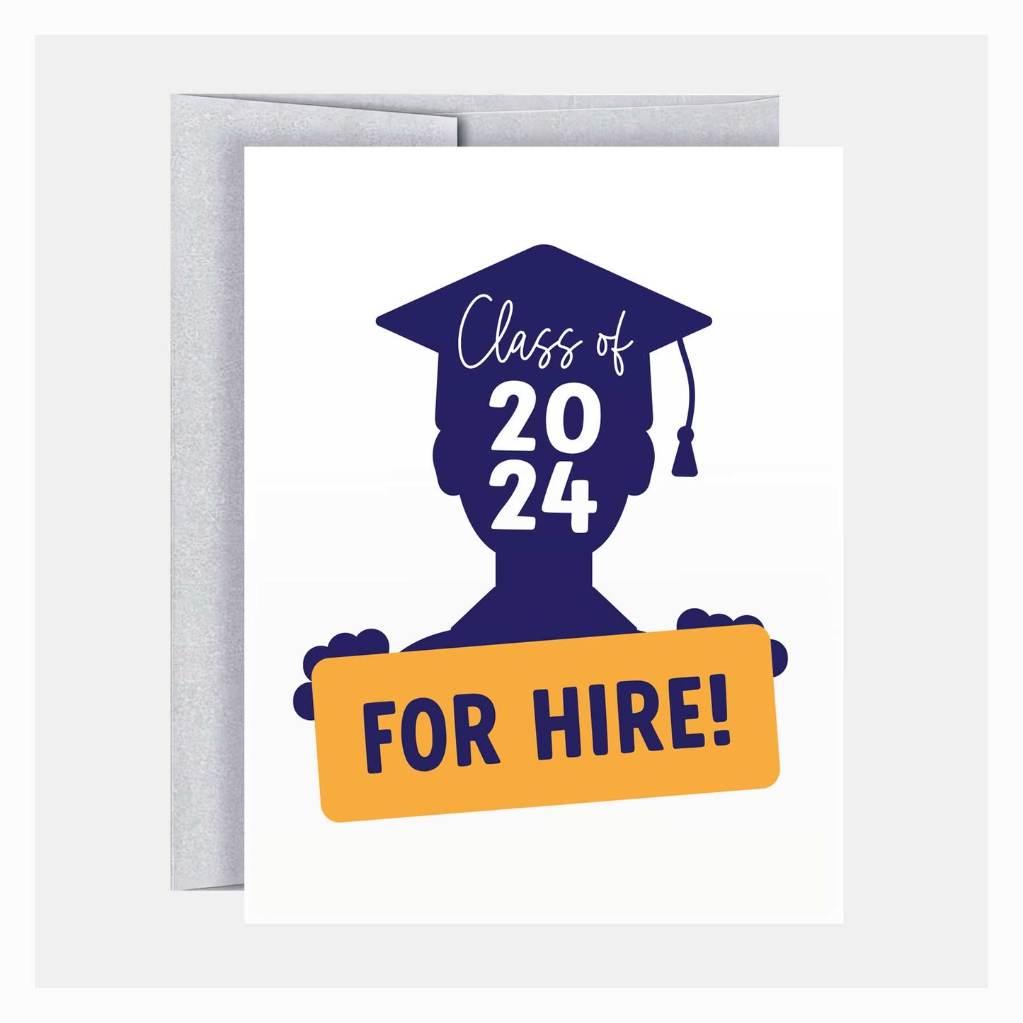 For Hire | Graduation Card