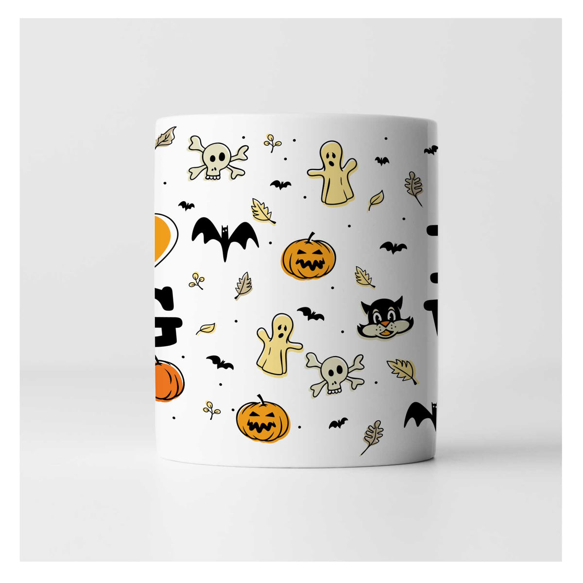 Harvest Pattern | Halloween Coffee Mug